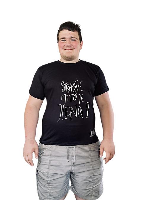 Unisex bavlnené tričko pre všetkých ktorým to je jedno