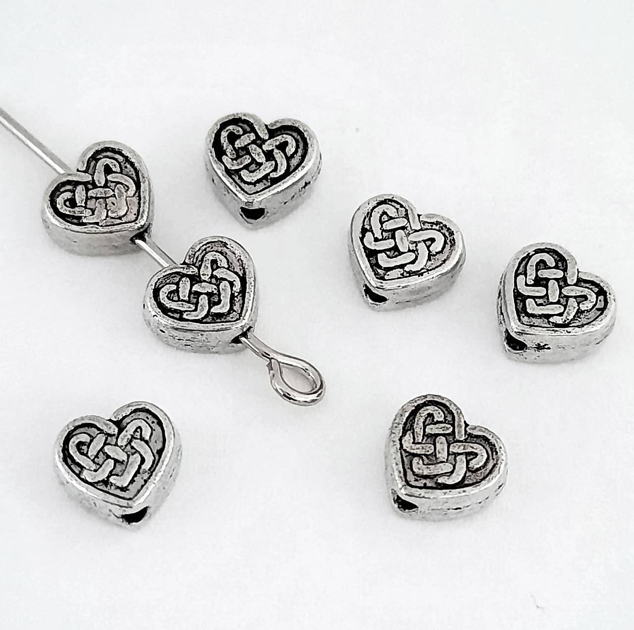 Kovové srdiečko-1ks