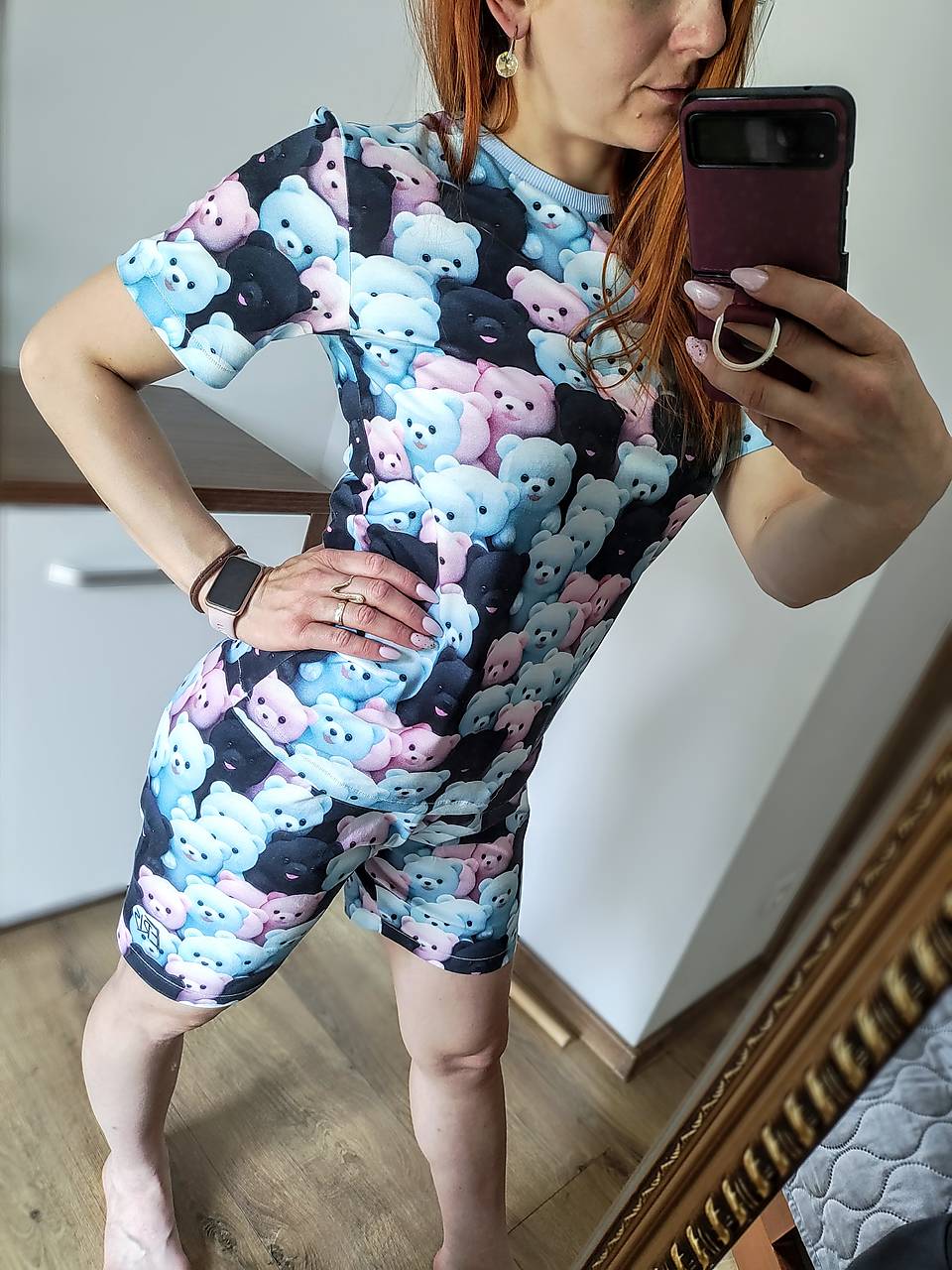 Pyžamo MEDVEDIK - KRÁTKE (rôzne farby a vzory)