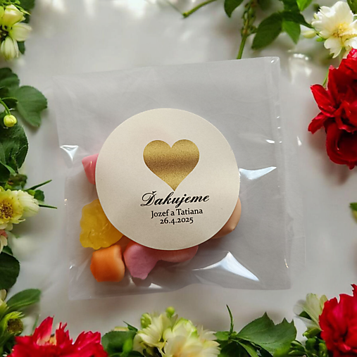 Darčeky pre svadobčanov - Svadobné cukríky 5 - 17553471_