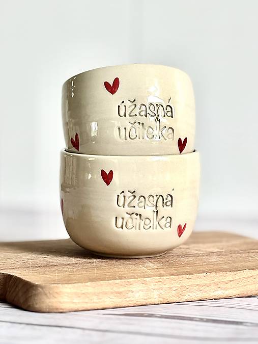 Pohárik ÚŽASNÁ UČITEĽKA Love