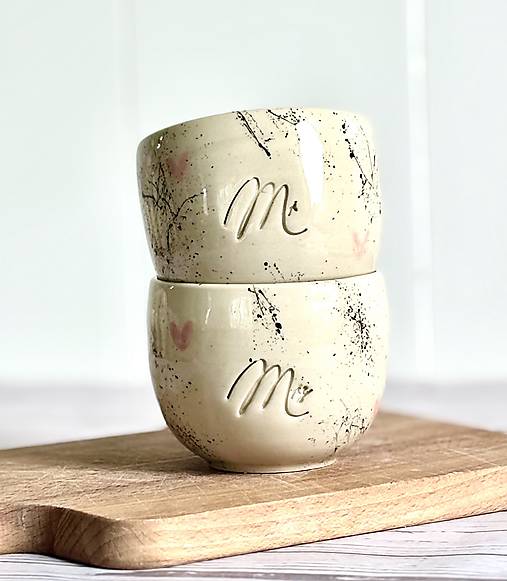 Poháriky Mrs. Mr., Amour Limited