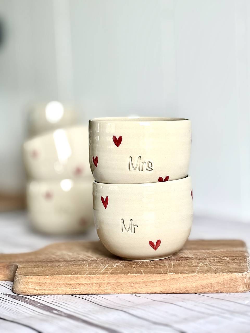 Poháriky Mrs. Mr., Love