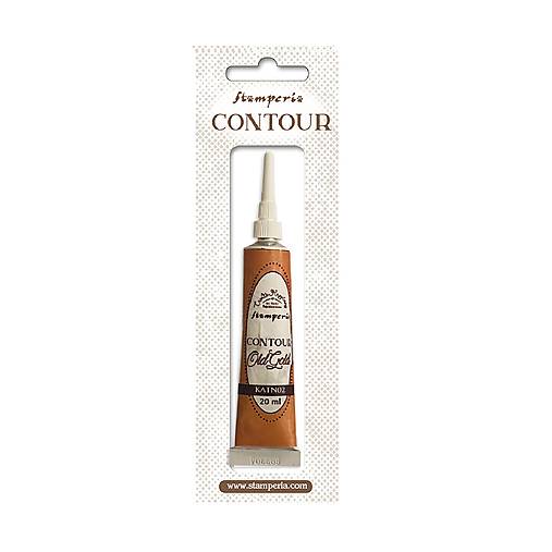 Farby-laky - Kontúrovacia farba KATN 02 Old Gold - 17555617_