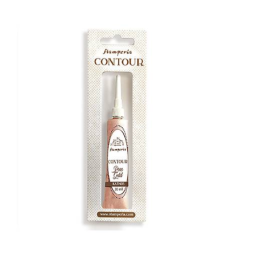 Farby-laky - Kontúrovacia farba KATN 05 Rose Gold - 17555725_