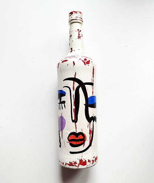 Nádoby - Flaša na domácu pálenku - 17556296_