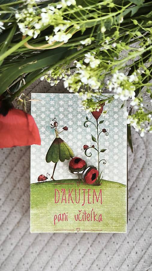 Náušnice - Vyšívané náušnice pre pani učiteľku - Vlčie maky - 17556368_