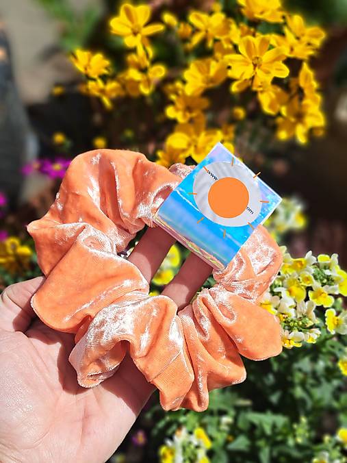 scrunchie - gumička do vlasů