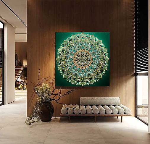 Obrazy - MAGICKÁ MANDALA na mieru do Vášho domva❤️osobná, rodinná, partnerská-originálny dar  - 17558447_