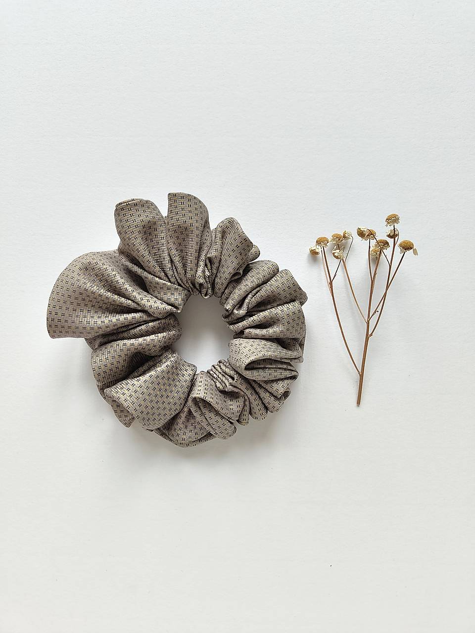 Basic MAXI scrunchie (Béžová)