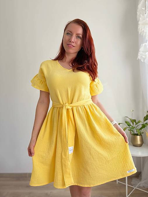 Šaty - Mušelínové šaty MARIANNE - 17559699_