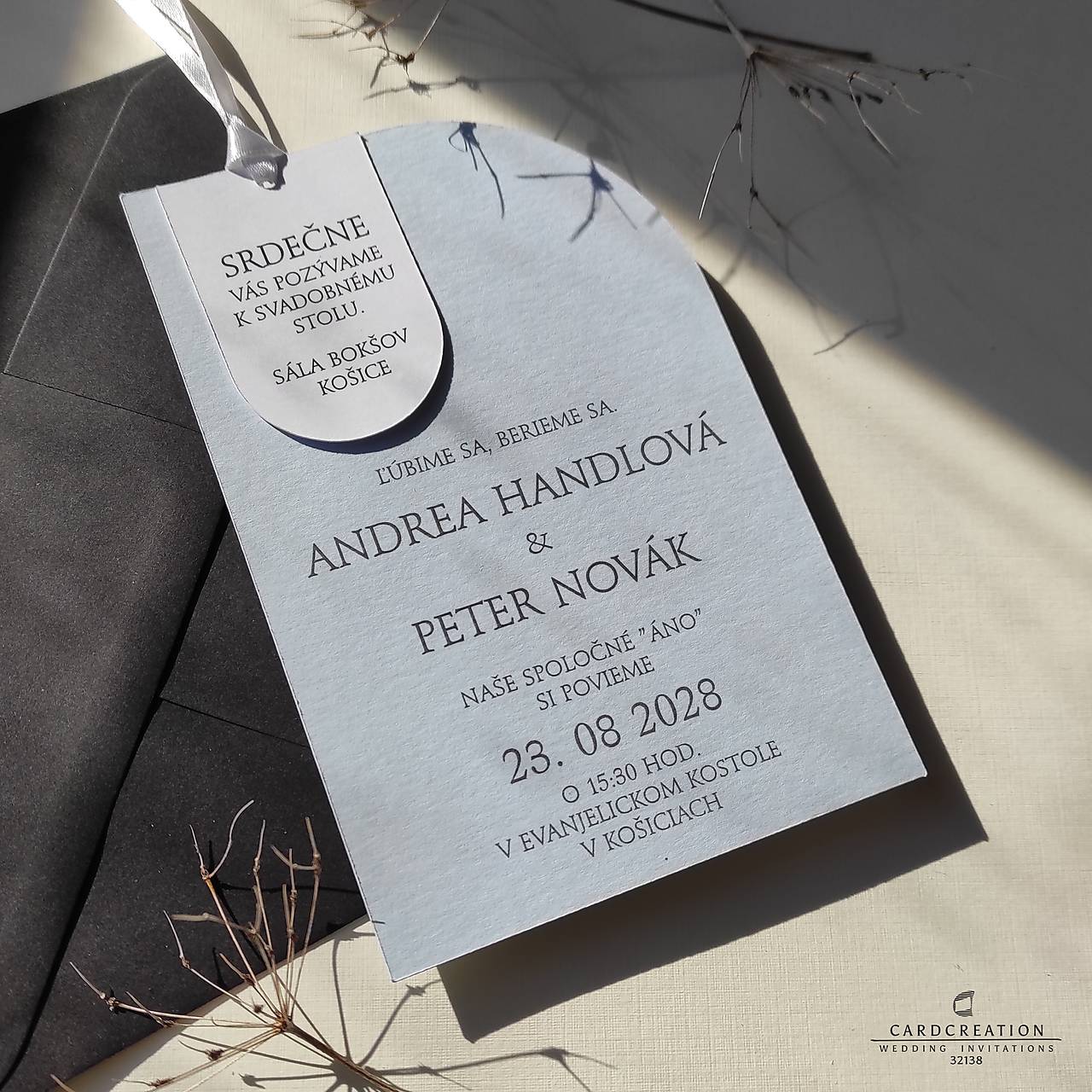 Svadobné oznámenie 32138M