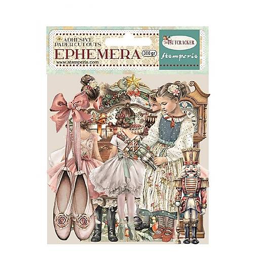 Papier - Stamperia The Nutcracker nálepky - 17561154_