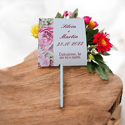 Darčeky pre svadobčanov - Svadobné lízatko 1 - 17562871_