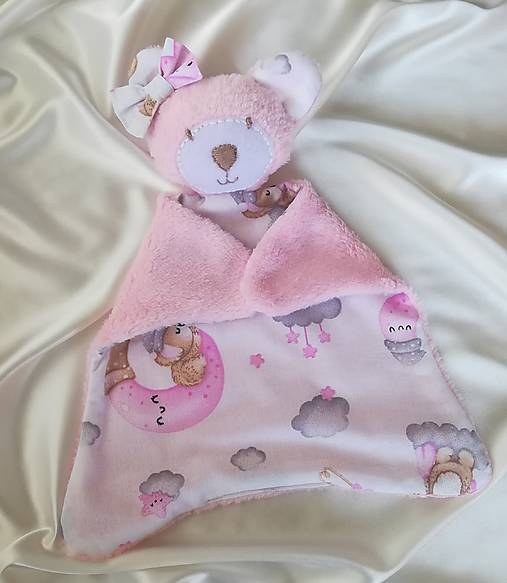 Hračky - Mojkáčik macko - 17561448_