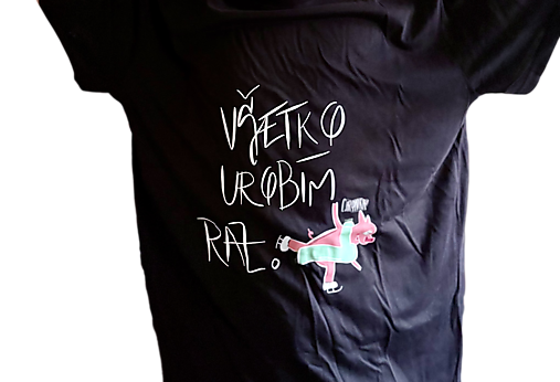 Unisex bavlnené tričko pre všetkých čo majú na všetko svoj čas