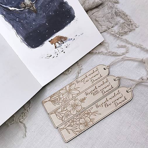 Papiernictvo - ZÁLOŽKA DO KNIHY s vašim textom - 17563700_