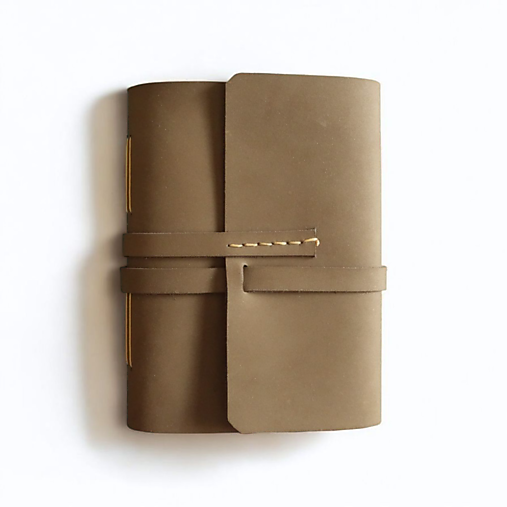 Papiernictvo - Kožený fotoalbum A5 - 17565585_