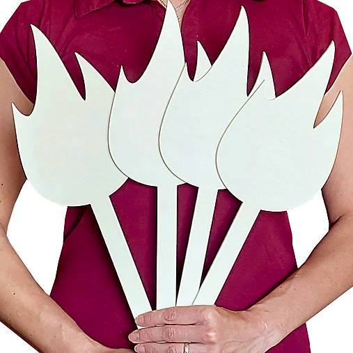 Výzdoba k oltáru do kostola zápich PLAMEŇ