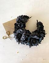 Čiapky, čelenky, klobúky - Frida čelenka "bohyňa noci"  - 17563543_