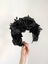 Čiapky, čelenky, klobúky - Frida čelenka "bohyňa noci"  - 17563551_