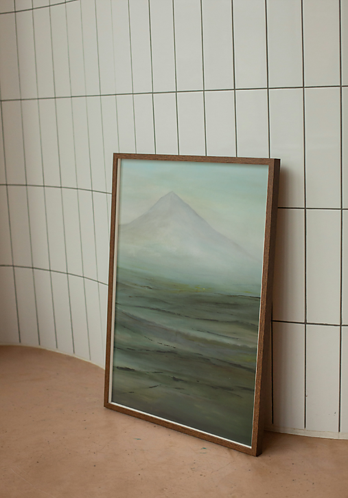 Obrazy - Pohľad na krajinu (print) - 17565127_