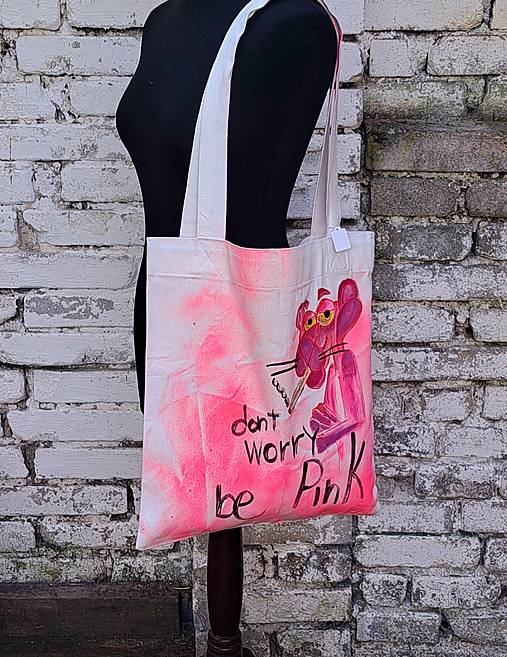 Nákupní taška Pink panter