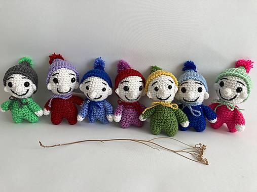 Hračky - Škriatkovia 7x - 17564843_