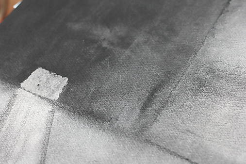 Akvarelový obraz - Prechod