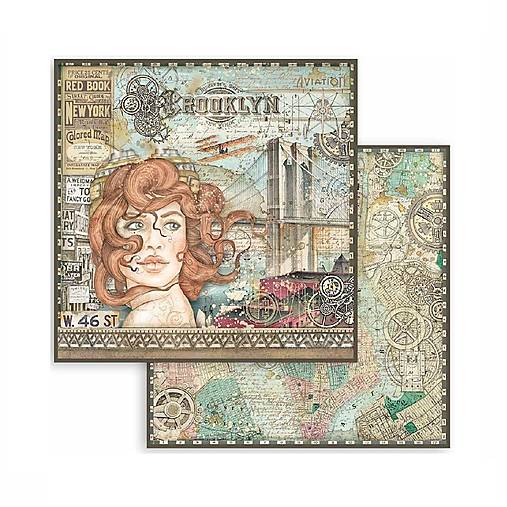 Papier - Stamperia Scrapbook papier SBB878 kusový - 17568540_