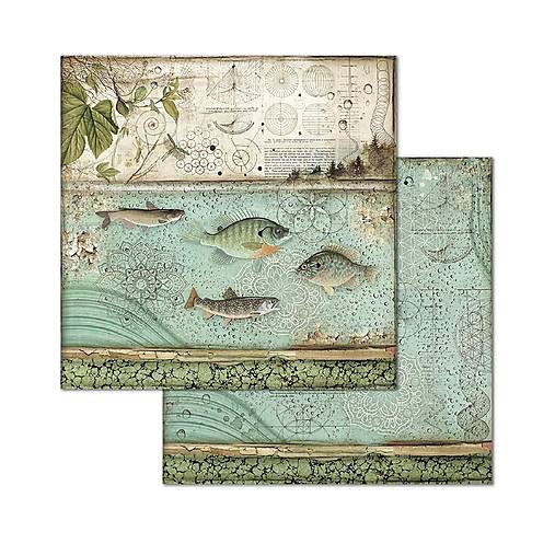 Papier - Stamperia Scrapbook papier SBB657 kusový - 17568897_