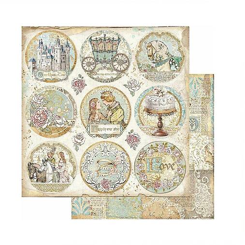 Papier - Stamperia Scrapbook papier SBB796 kusový - 17568944_