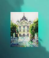 Grafika - Košické divadlo - Art Print - 17568180_