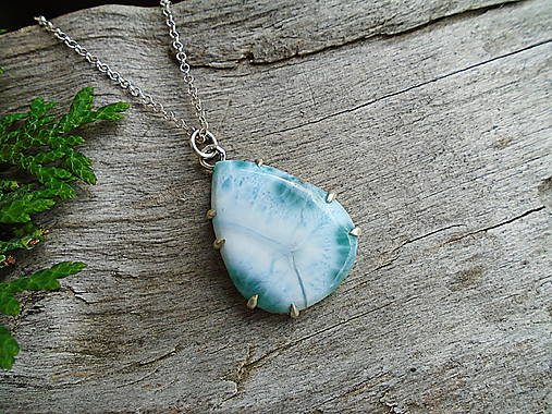 Strieborný prívesok Ag925 Larimar