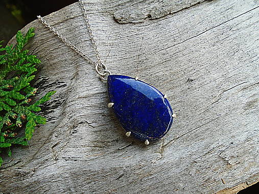 Strieborný prívesok Ag925 Lapis Lazuli  Skarabeus