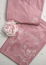 Topy, tričká, tielka - Tričko PREKVITAJ - staroružová  - 17568719_