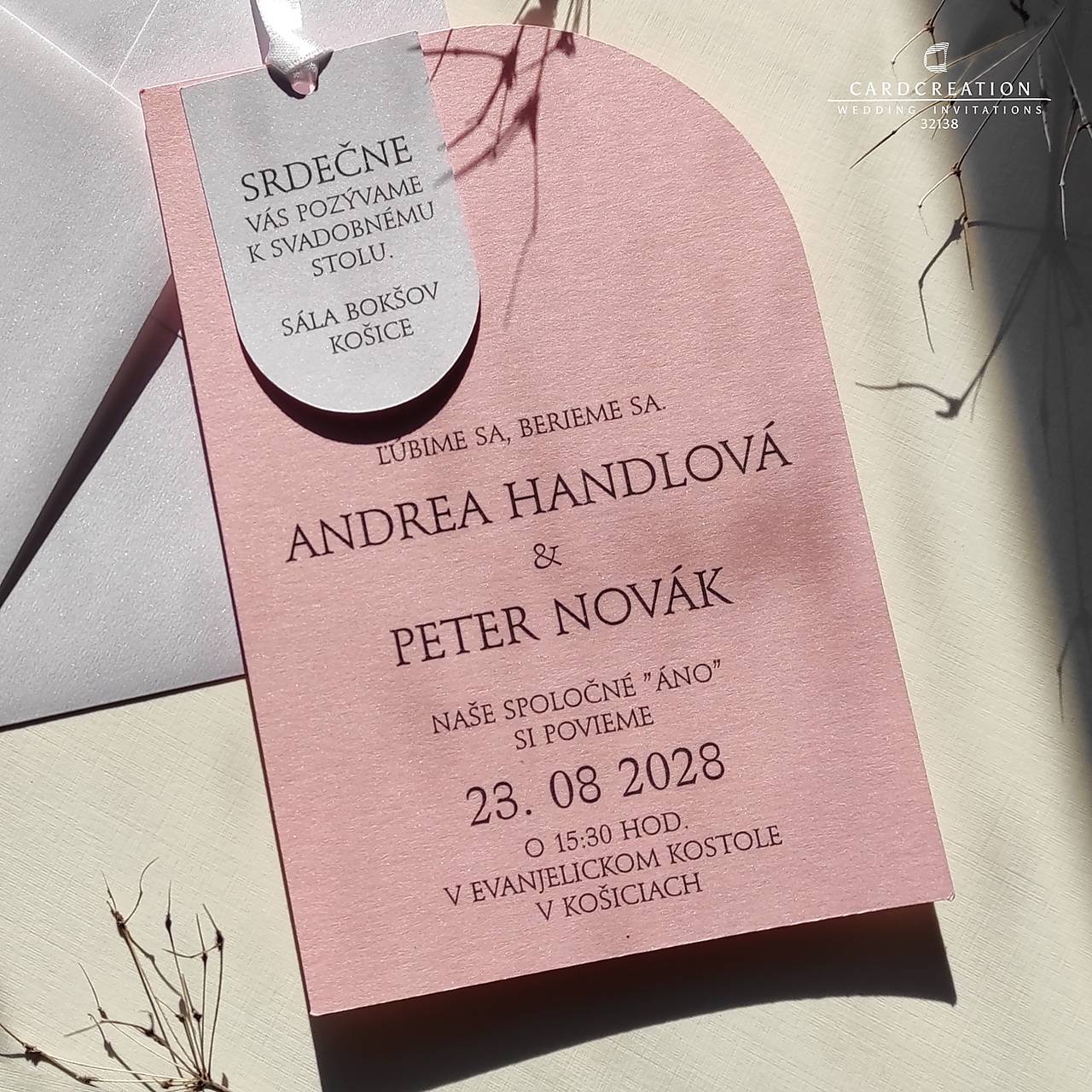 Svadobné oznámenie 32138R