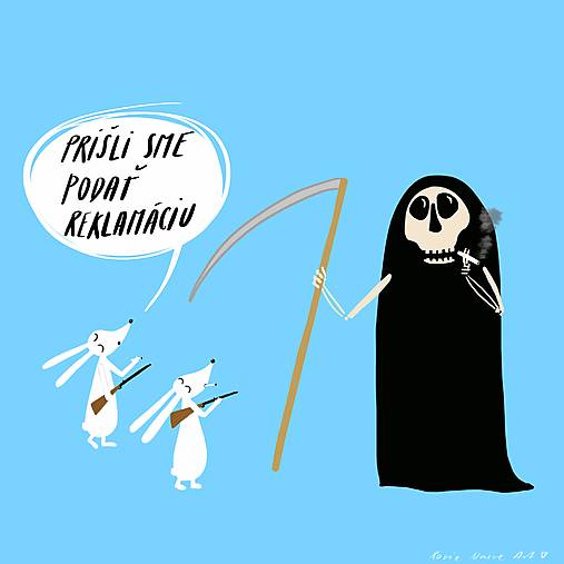 Reklamácia, Giclée art print 30x36cm