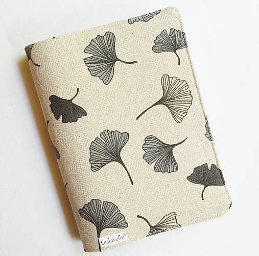 Papiernictvo - Obal na knihu nastaviteľný - Ginko (režný) - 17571469_