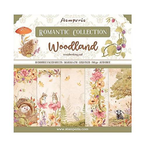Papier - Scrapbook papier Woodland 12 x 12 - 17572231_
