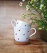  - Porcelánový hrnček Jahody  - 17574421_