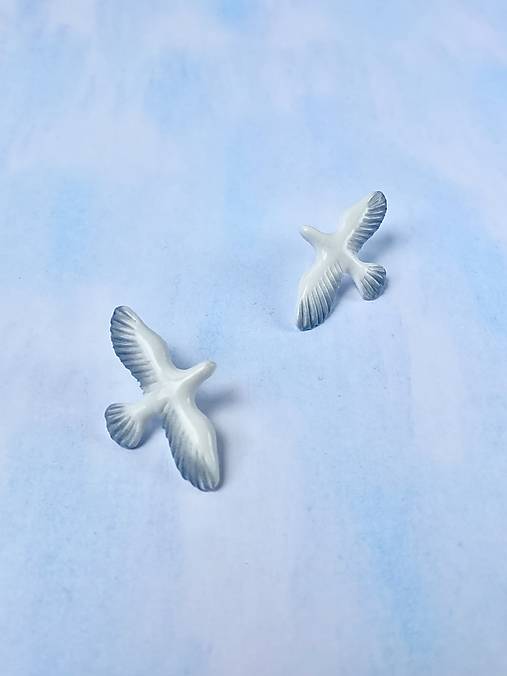 Náušnice - Birds - 17573573_