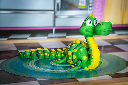 Veselá flexibilná Lochnesska Nessie