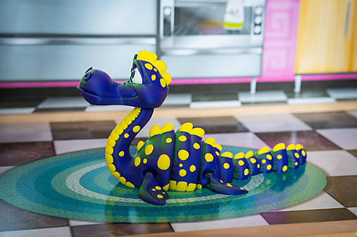 Veselá flexibilná Lochnesska Nessie