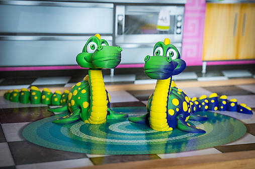 Veselá flexibilná Lochnesska Nessie