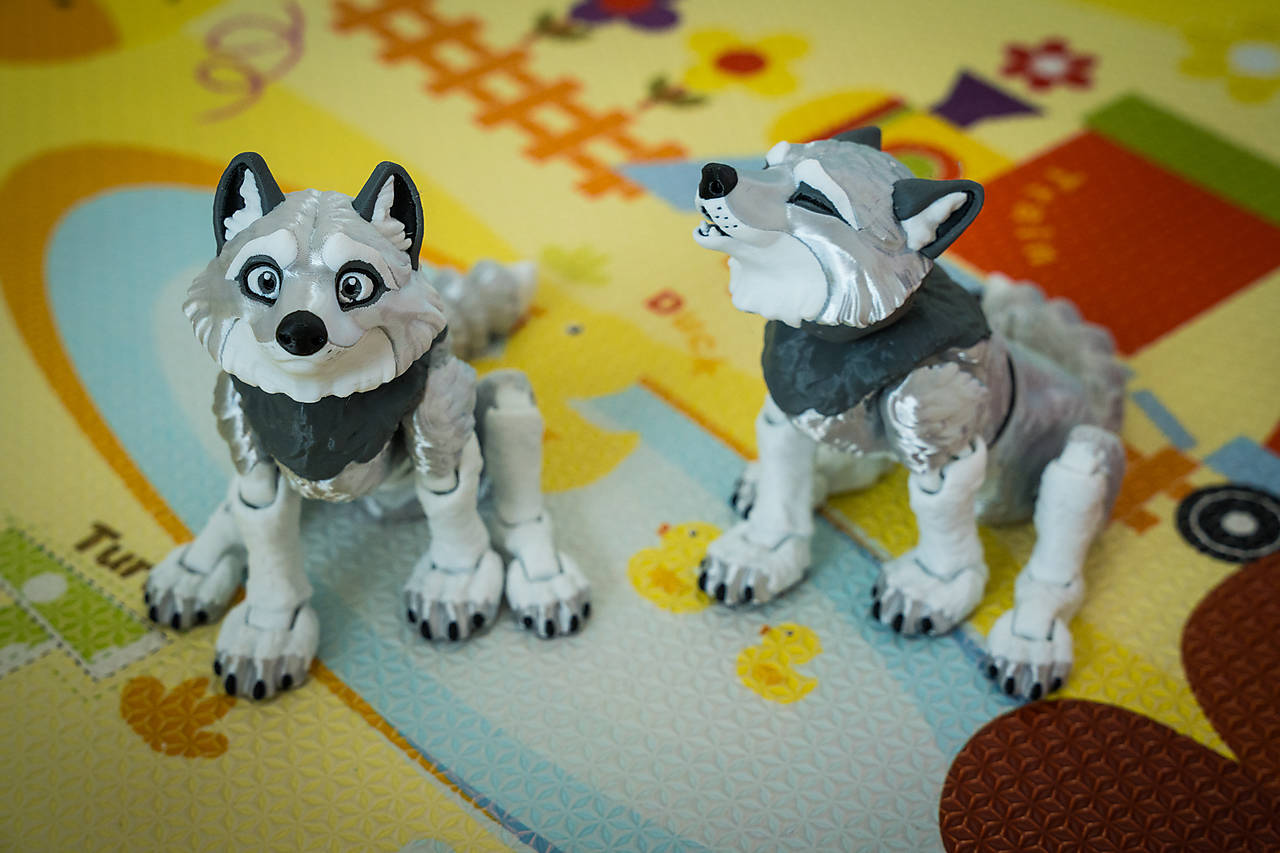 Interaktívny vlk Wolfy