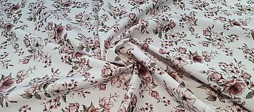 Textil - Softshell - Newbie - cena za 10 centimetrov (Cremy) - 17574895_