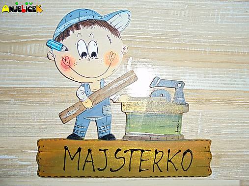 Tabuľky - Menovka - stolár - 17574762_