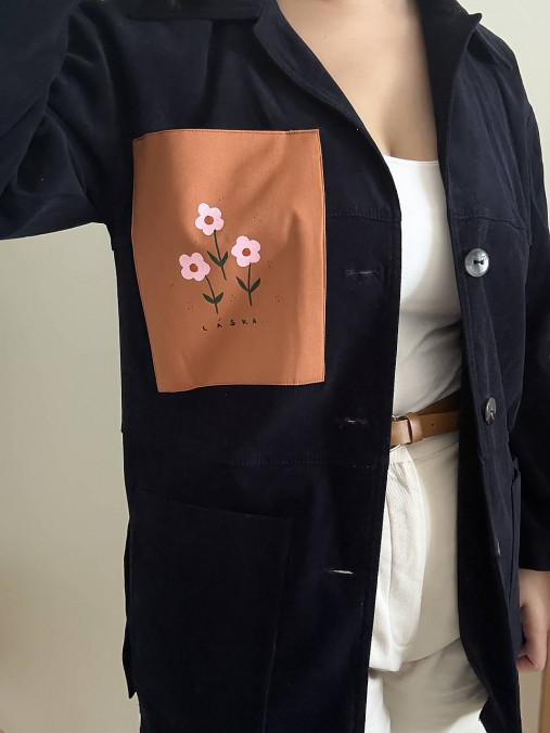 Upcyklované sako LÁSKA