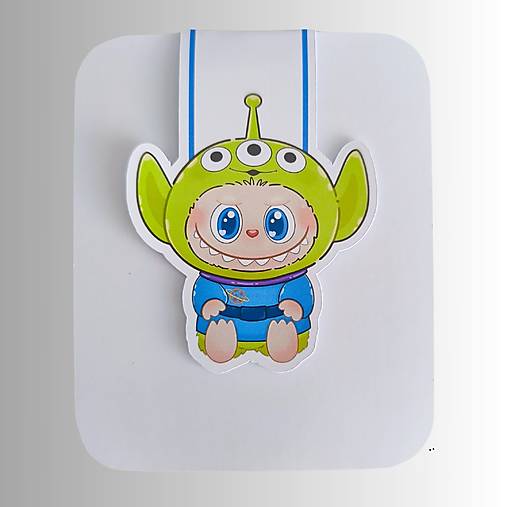 Magnetická záložka - SET Postavička na štýl Labubu
